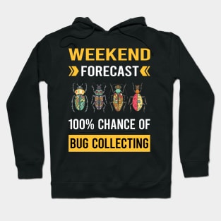 Weekend Forecast Bug Collecting Insect Insects Bugs Hoodie